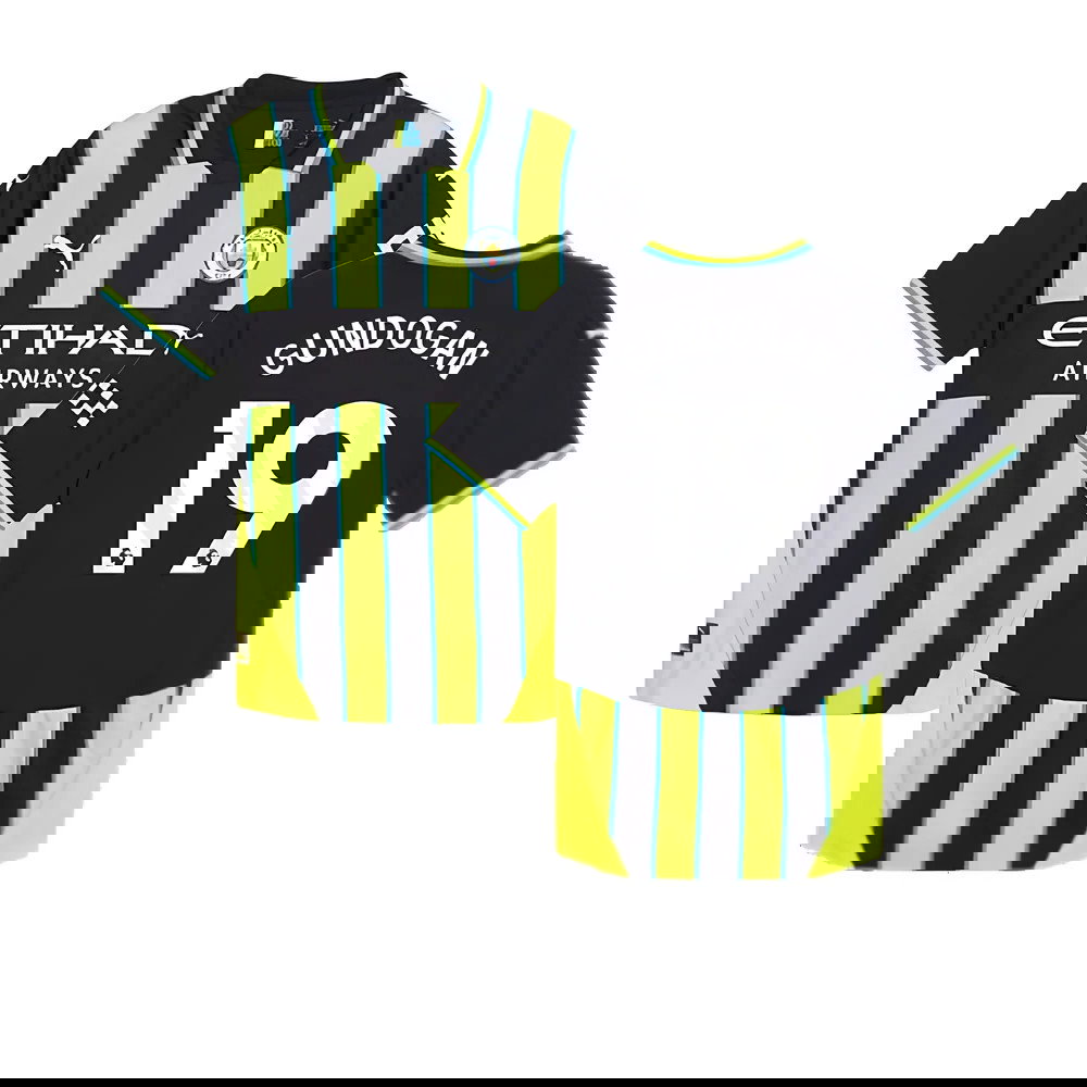 2024-2025 Man City Away Authentic Shirt (Gundogan 19)