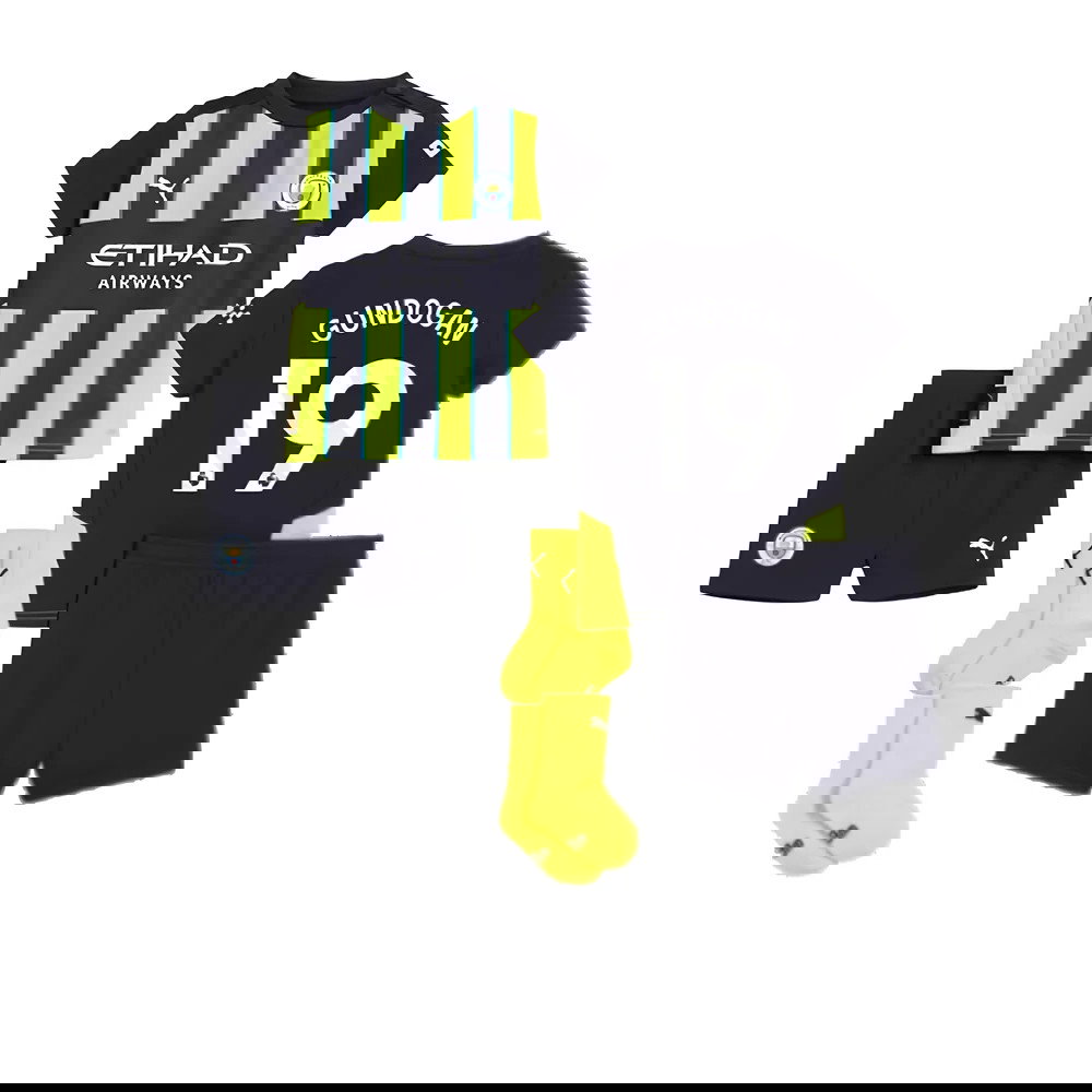 2024-2025 Man City Away Baby Kit (Gundogan 19)