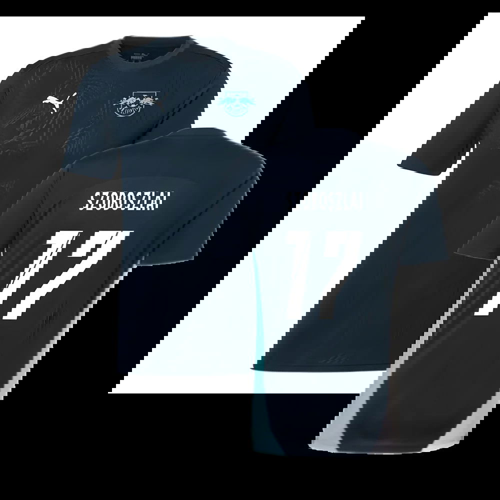 2024-2025 Red Bull Leipzig Training Shirt (Dark Night) (Szoboszlai 17)