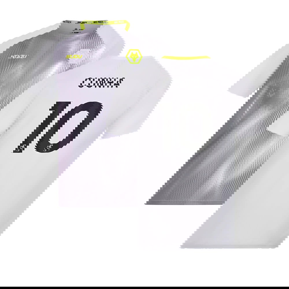 2024-2025 Wolves Players Training Shirt (Grey) (Cunha 10)
