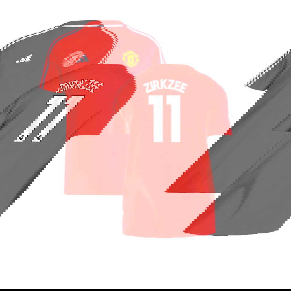 2024-2025 Man Utd DNA Tee (Red) (Zirkzee 11)