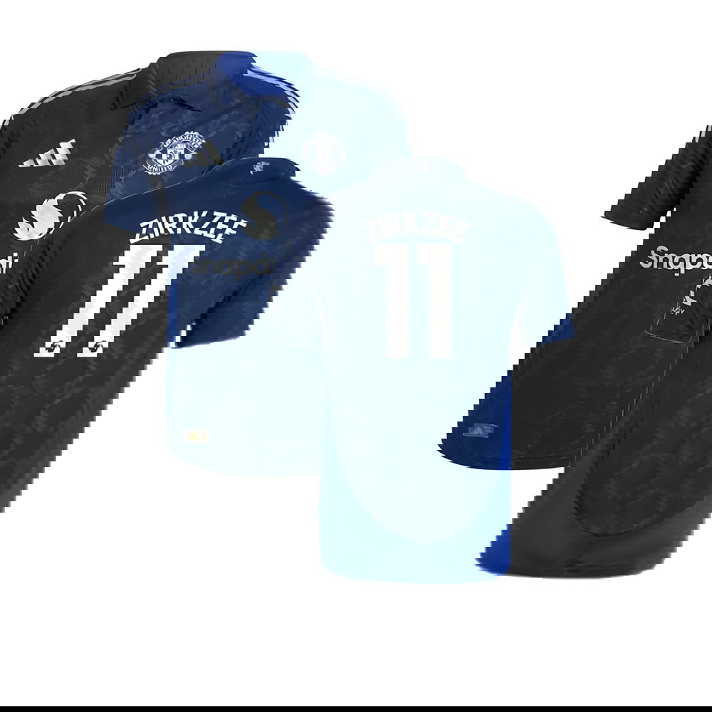 2024-2025 Man Utd Authentic Away Shirt (Zirkzee 11)