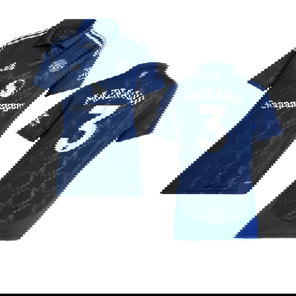 2024-2025 Man Utd Away Shirt (Womens) (Mazraoui 3)
