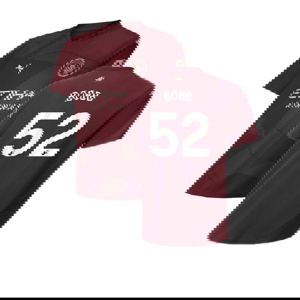 2024-2025 Man City Third Shirt (Kids) (Bobb 52)