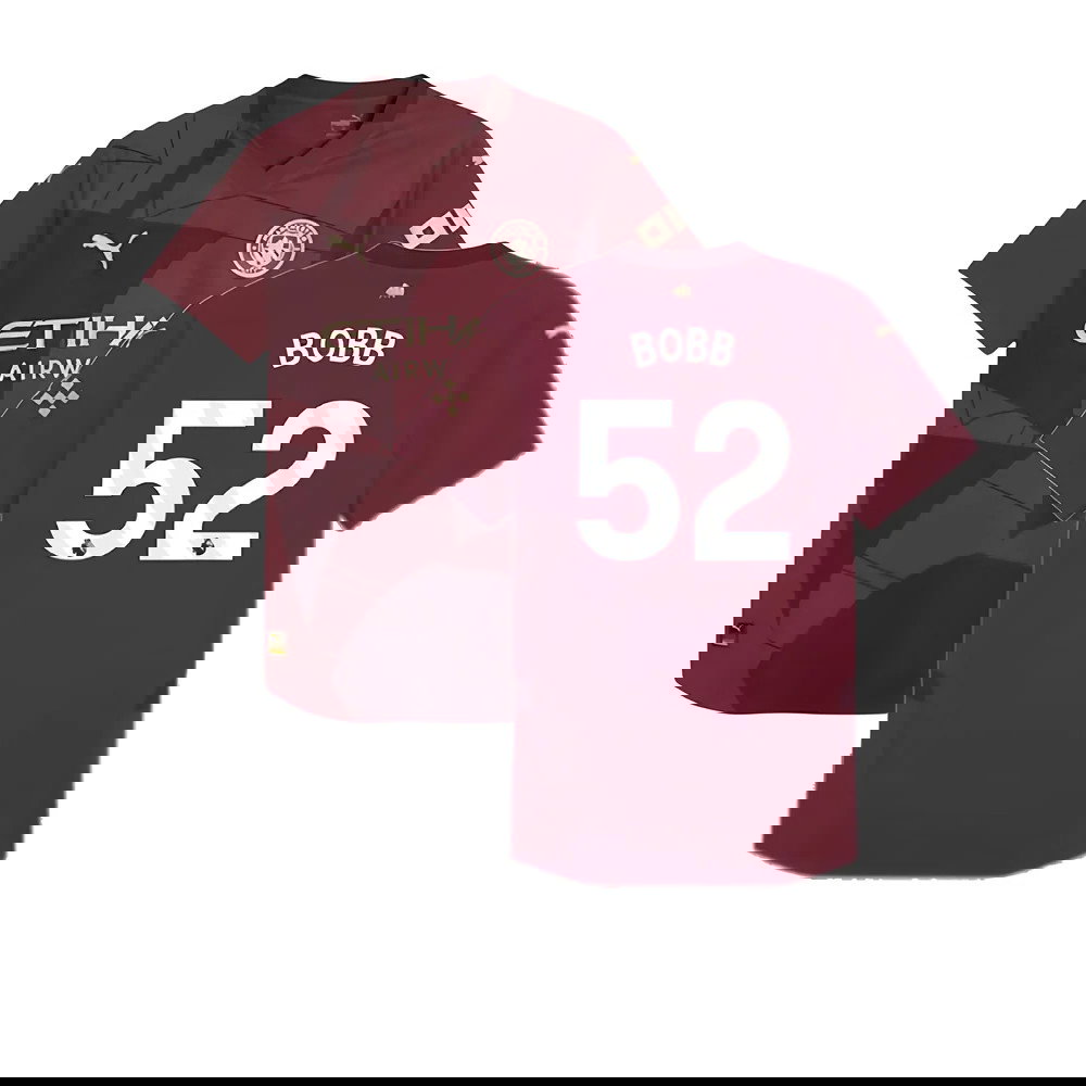 2024-2025 Man City Third Authentic Shirt (Bobb 52)
