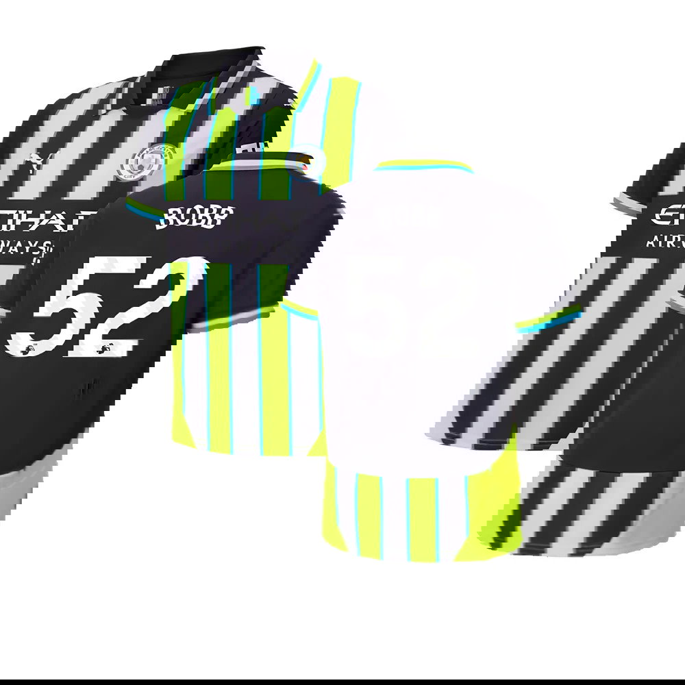 2024-2025 Man City Away Shirt (Kids) (Bobb 52)