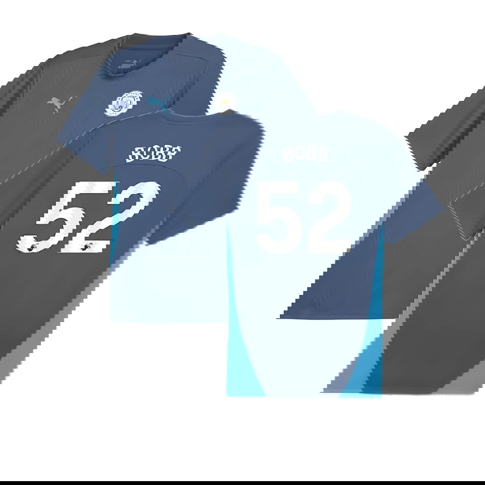 2024-2025 Man City Training Shirt (Inky Blue) (Bobb 52)