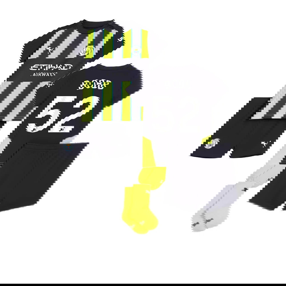 2024-2025 Man City Away Baby Kit (Bobb 52)