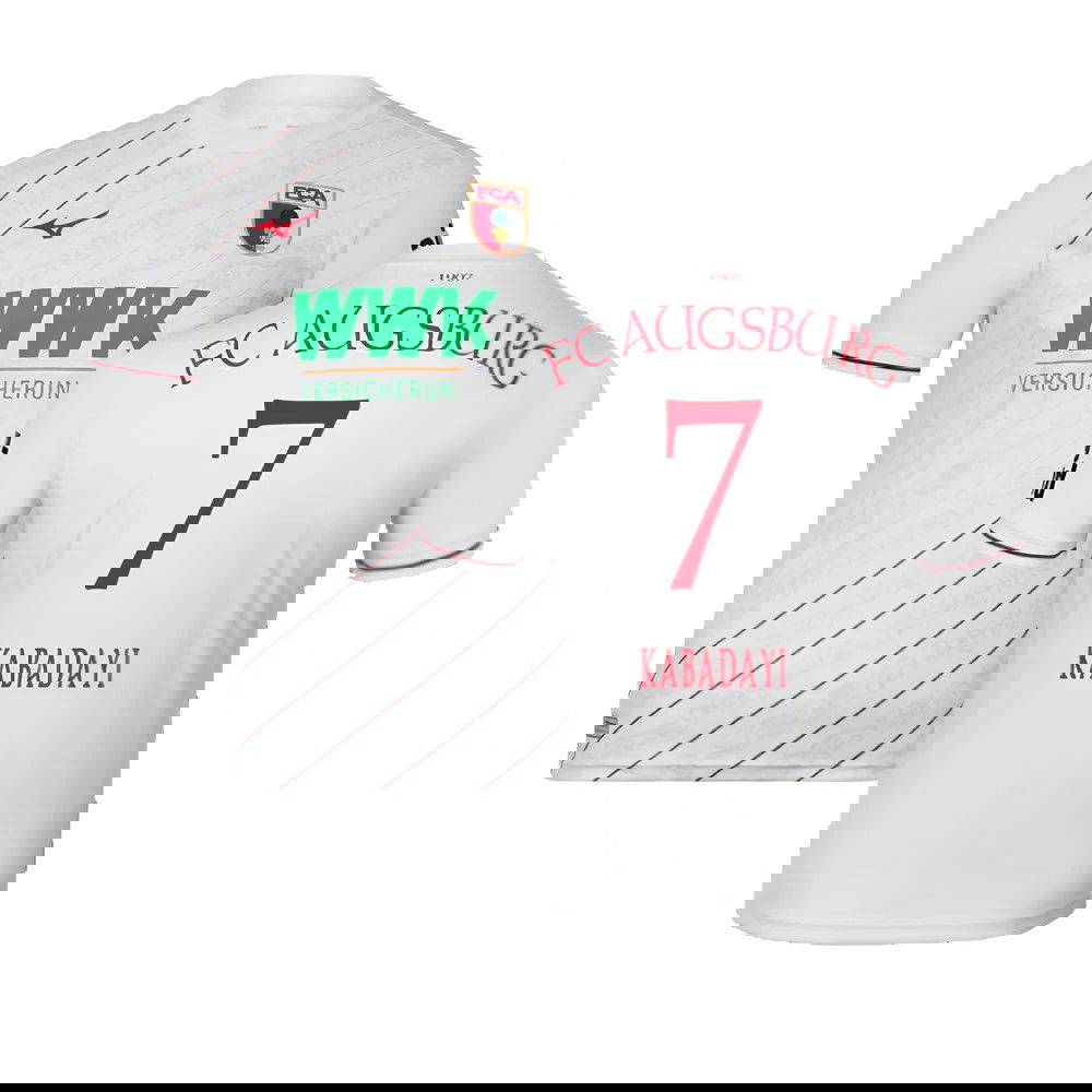 2024-2025 FC Augsburg Home Shirt (Kabadayi 7)