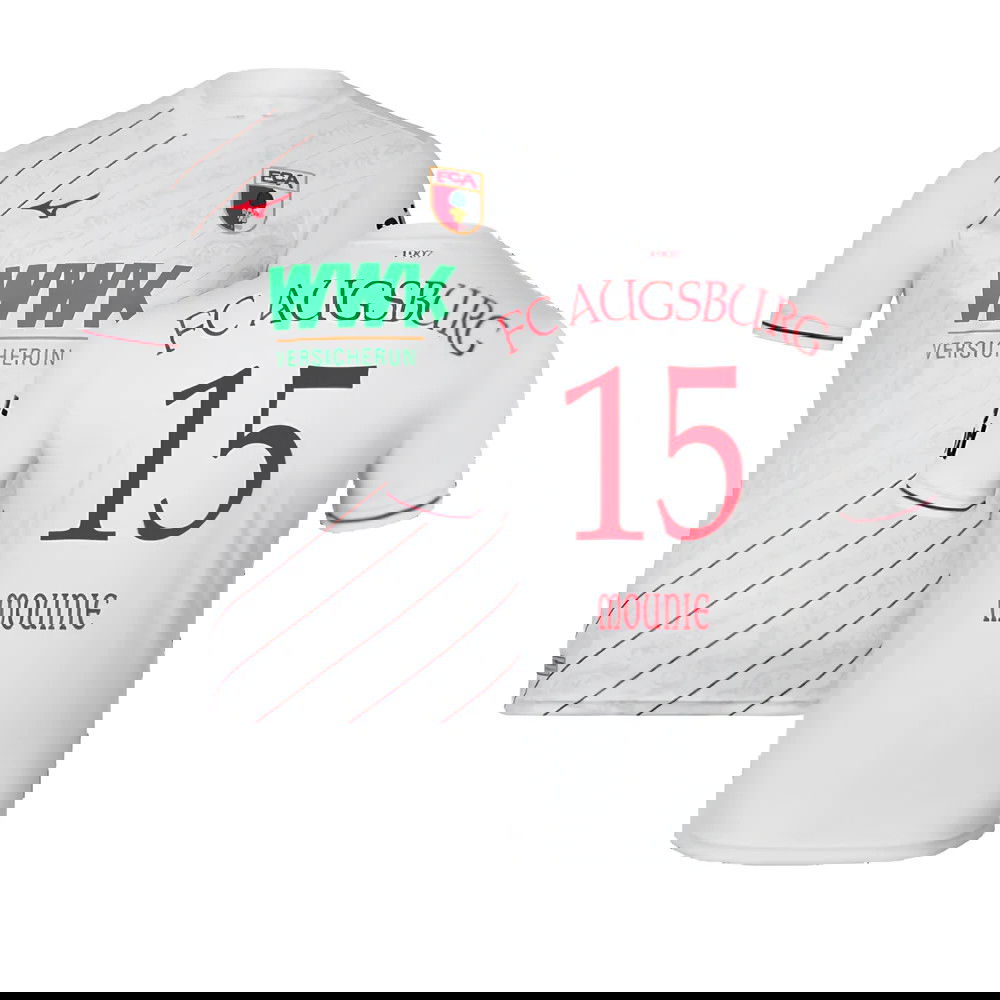 2024-2025 FC Augsburg Home Shirt (Mounie 15)