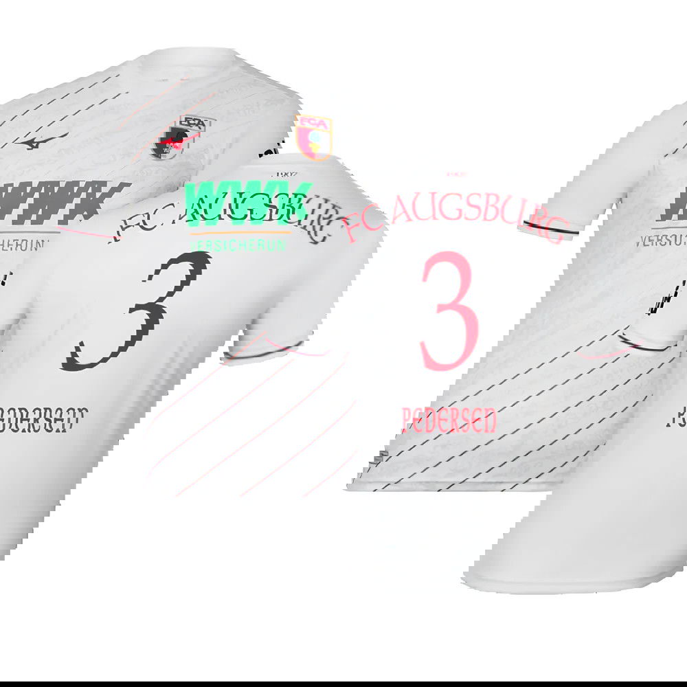 2024-2025 FC Augsburg Home Shirt (Pedersen 3)