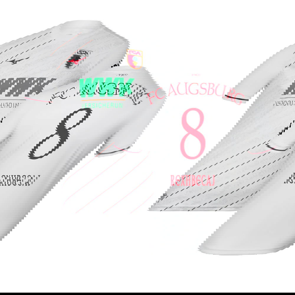 2024-2025 FC Augsburg Home Shirt (Rexhbecaj 8)