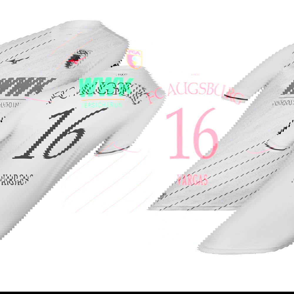 2024-2025 FC Augsburg Home Shirt (Vargas 16)