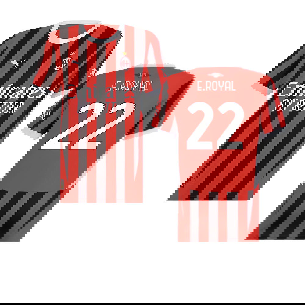 2024-2025 AC Milan Home Shirt (Womens) (E.Royal 22)