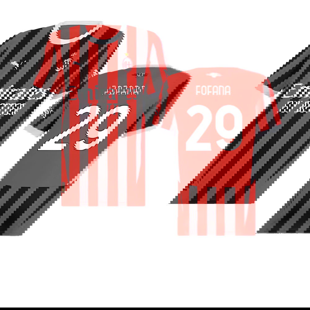 2024-2025 AC Milan Home Shirt (Womens) (Fofana 29)