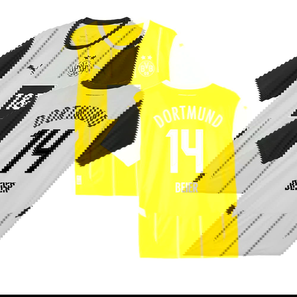2024-2025 Borussia Dortmund Home Shirt (Beier 14)