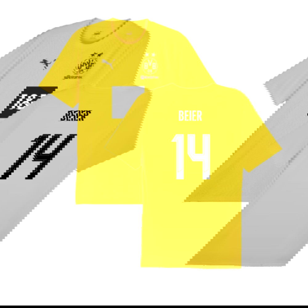 2024-2025 Borussia Dortmund Training Shirt (Yellow) (Beier 14)