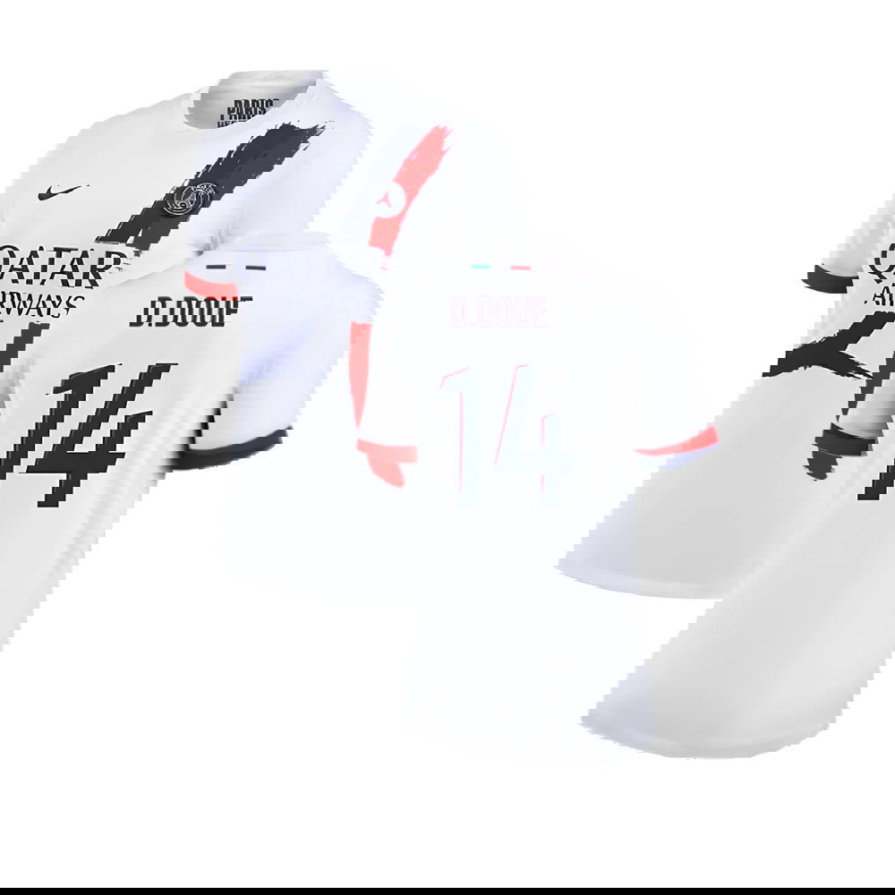 2024-2025 PSG Away Shirt (Womens) (D.Doue 14)