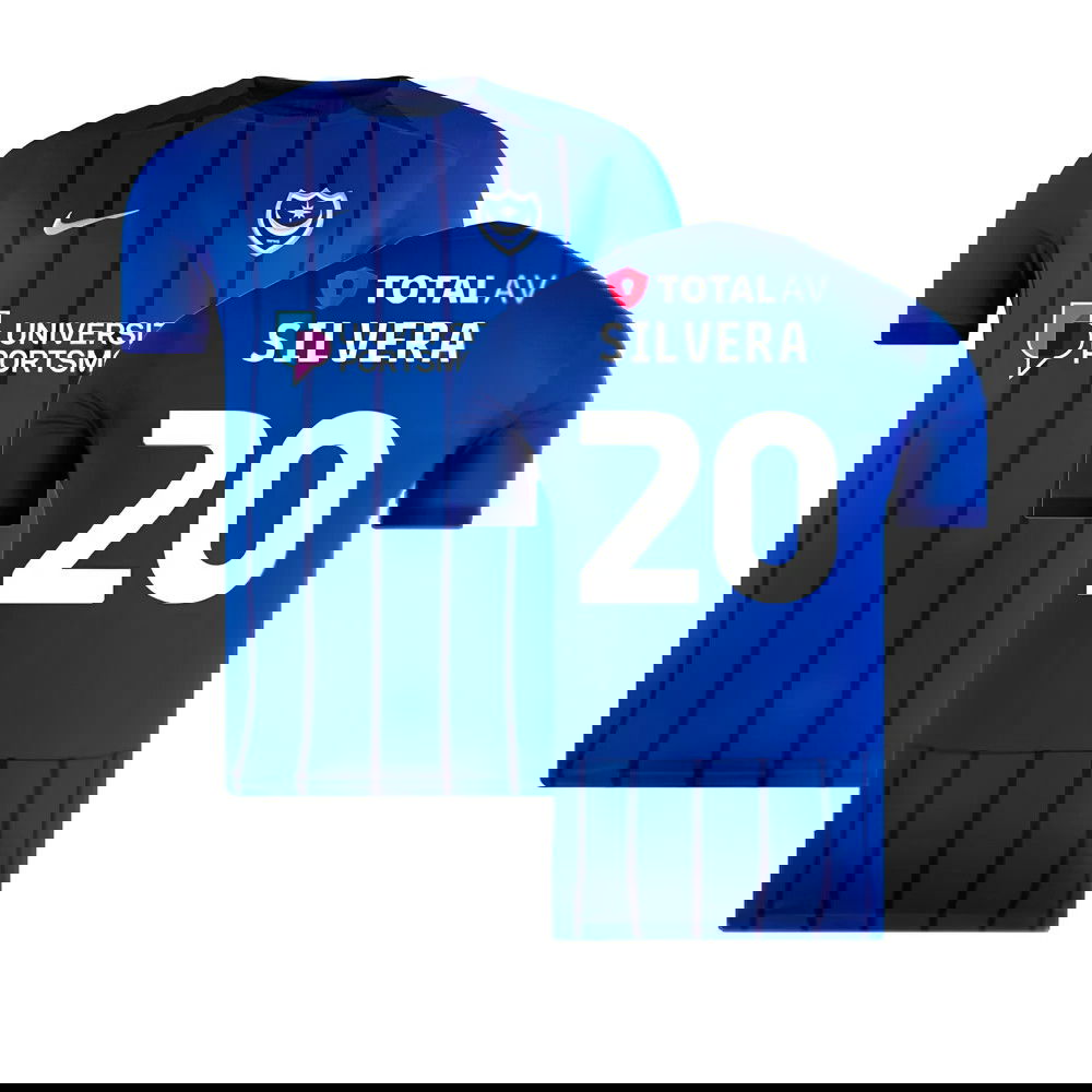 2024-2025 Portsmouth Home Shirt (Silvera 20)