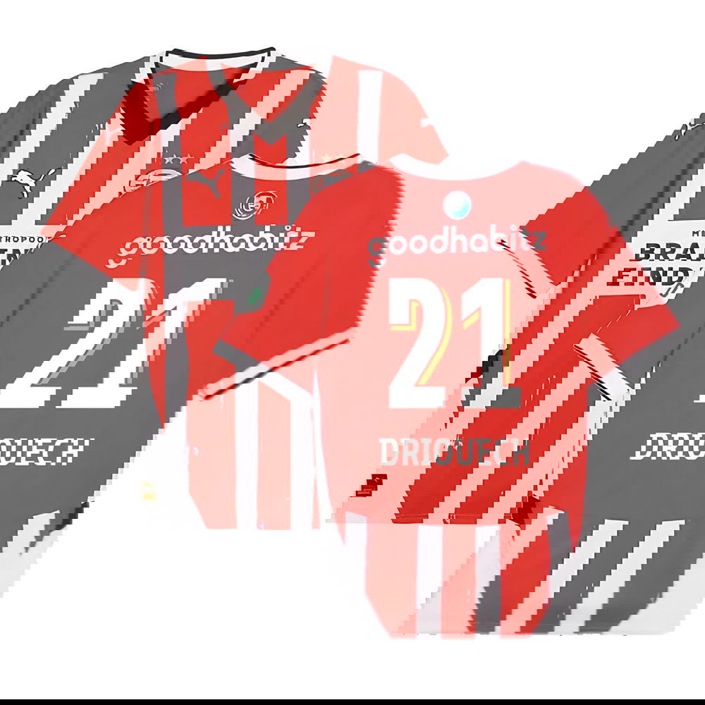 2024-2025 PSV Eindhoven Home Shirt (Driouech 21)