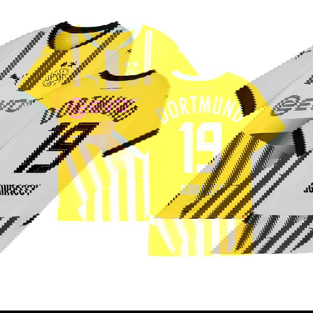2024-2025 Borussia Dortmund Cup Shirt (Kids) (Guirassy 19)