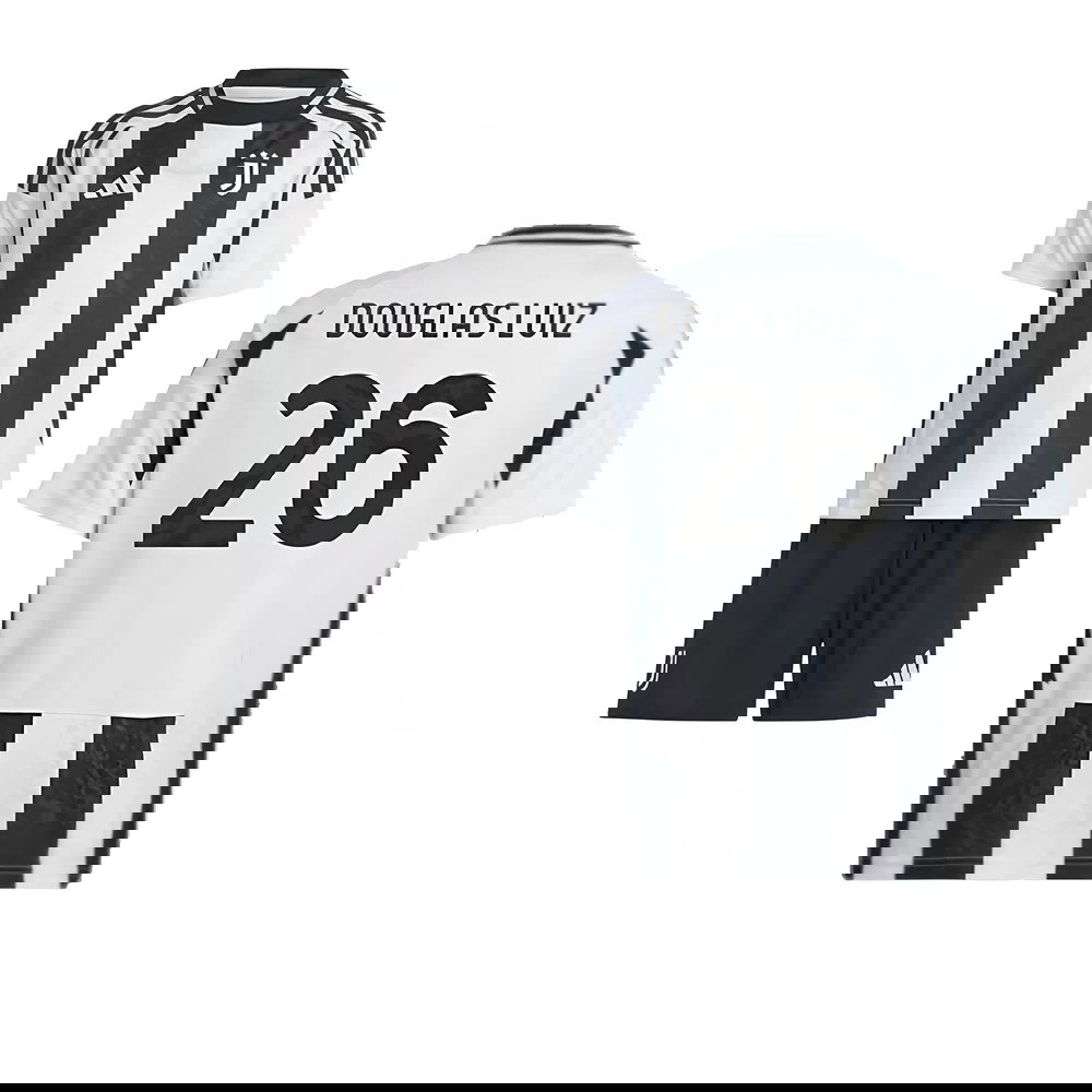 2024-2025 Juventus Home Mini Kit (Douglas Luiz 26)