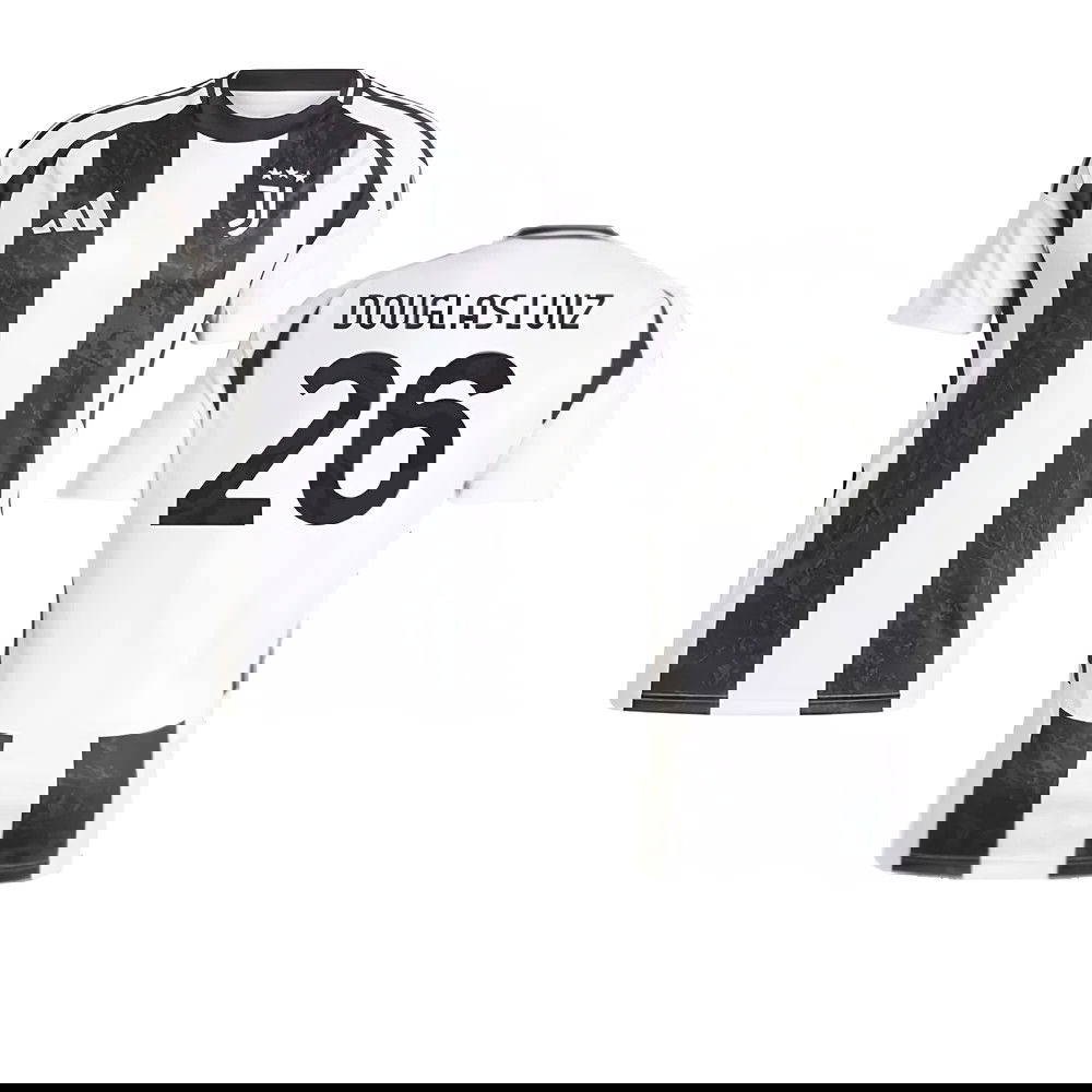 2024-2025 Juventus Home Shirt (Douglas Luiz 26)
