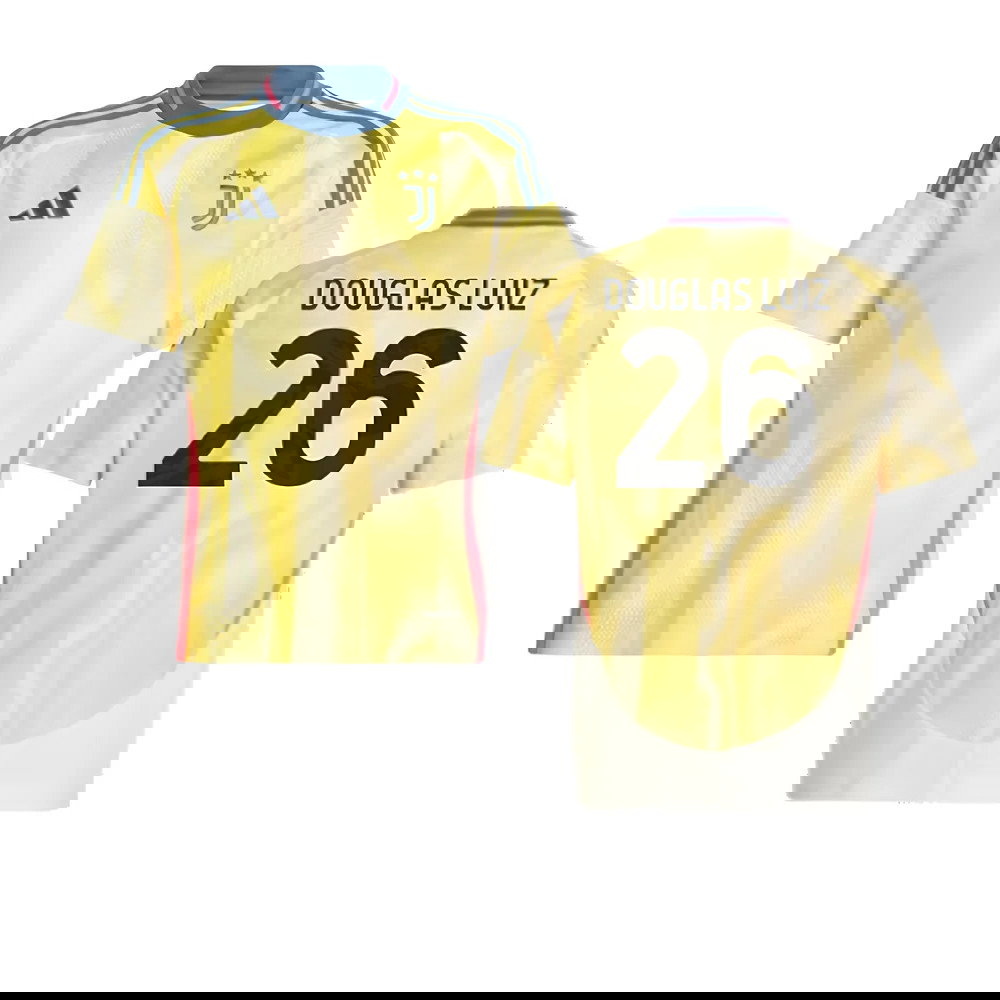 2024-2025 Juventus Away Shirt (Kids) (Douglas Luiz 26)