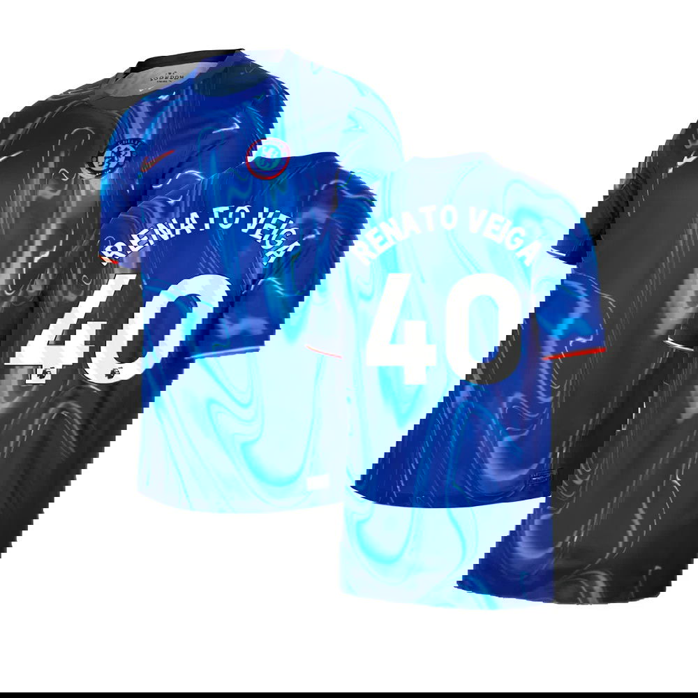 2024-2025 Chelsea Home Shirt (Renato Veiga 40)