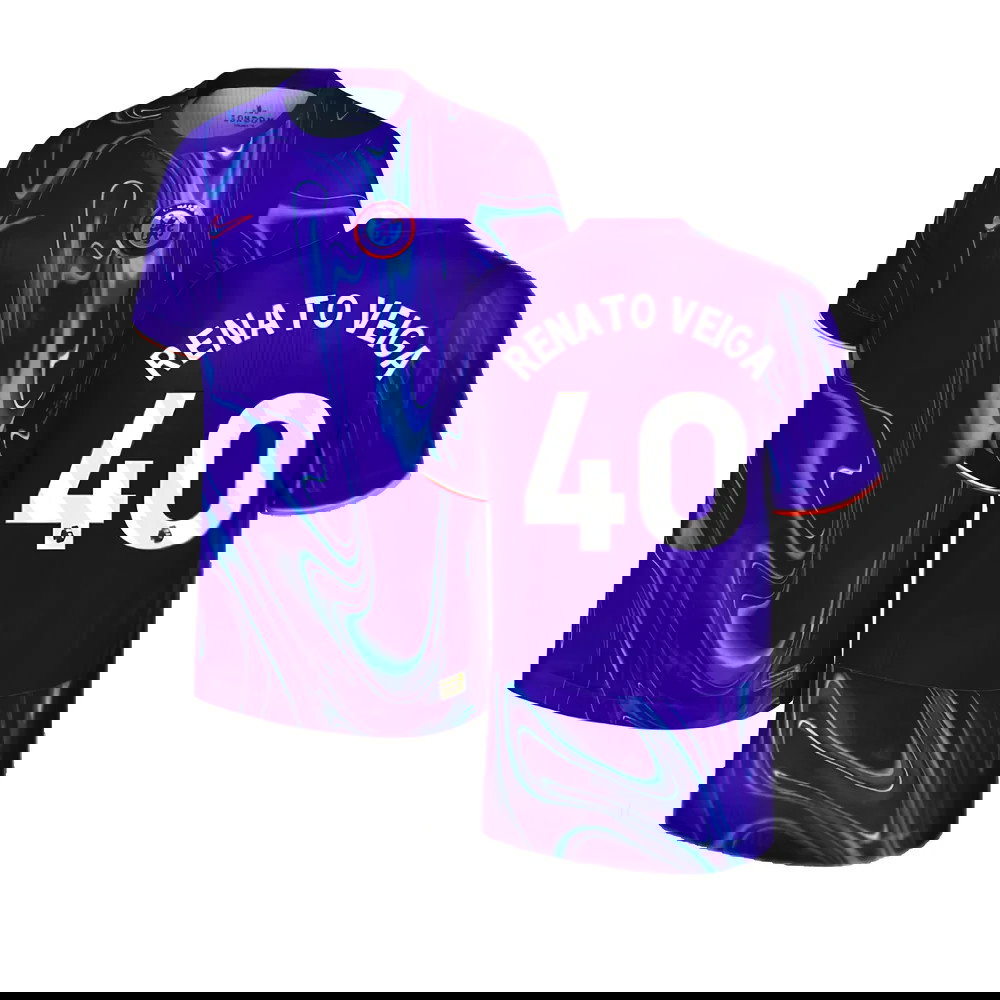 2024-2025 Chelsea Home Authentic Dri-Fit ADV Shirt (Renato Veiga 40)