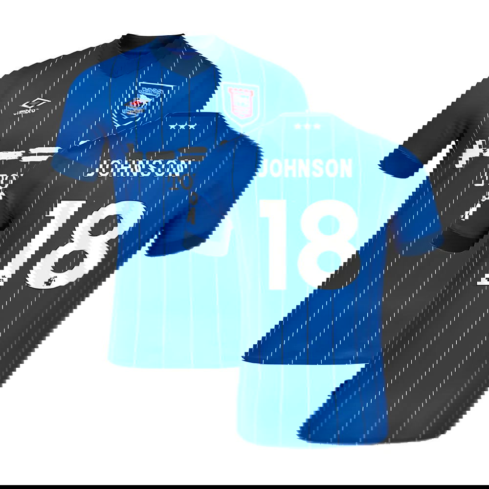2024-2025 Ipswich Town Home Shirt (Johnson 18)