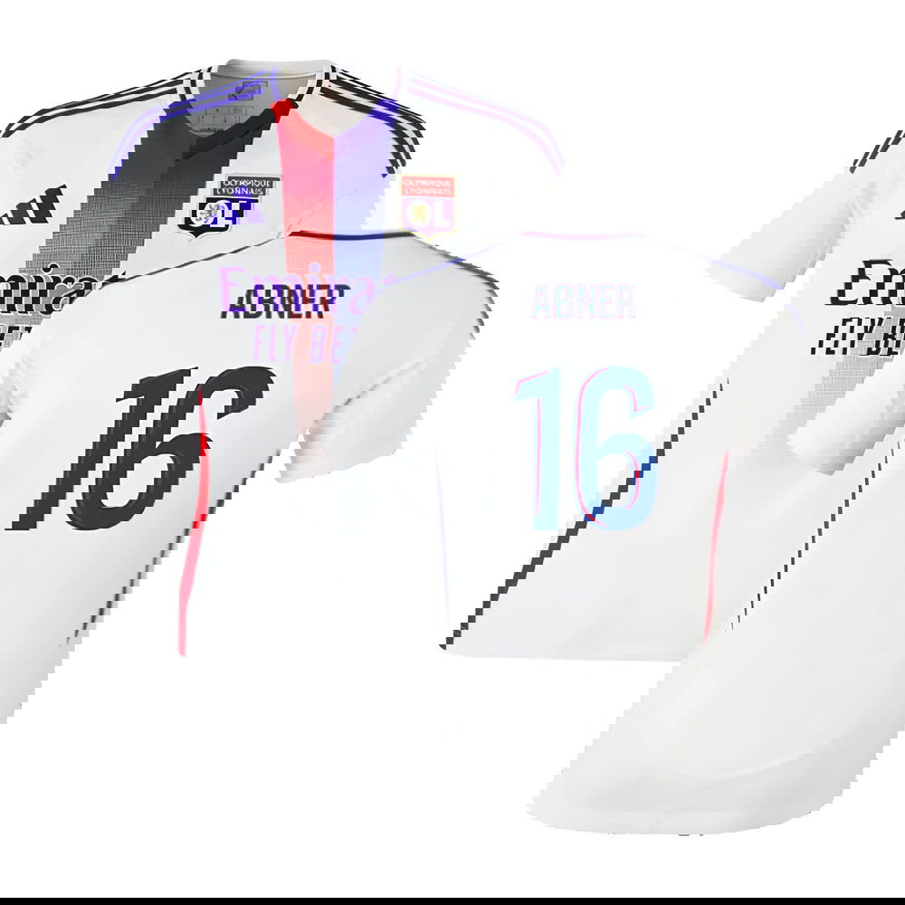 2024-2025 Olympique Lyon Home Shirt (Abner 16)