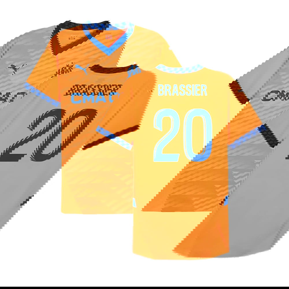 2024-2025 Marseille Third Authentic Shirt (Brassier 20)