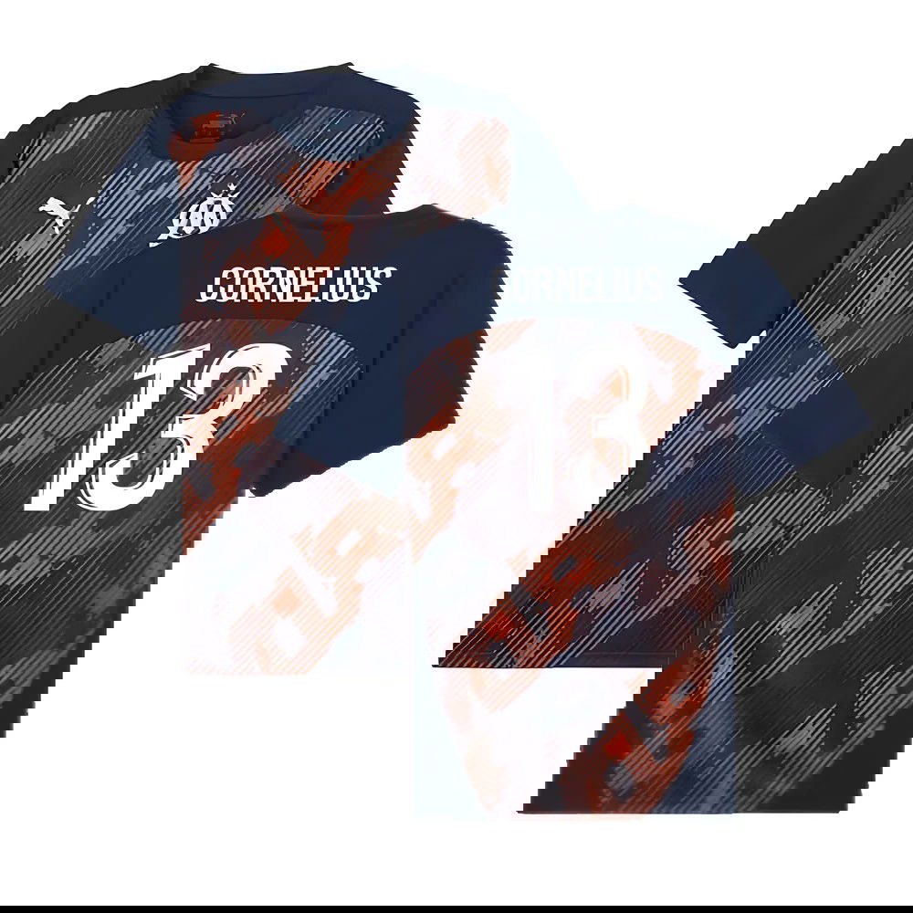 2024-2025 Marseille Pre-Match Shirt (Club Navy) (Cornelius 13)