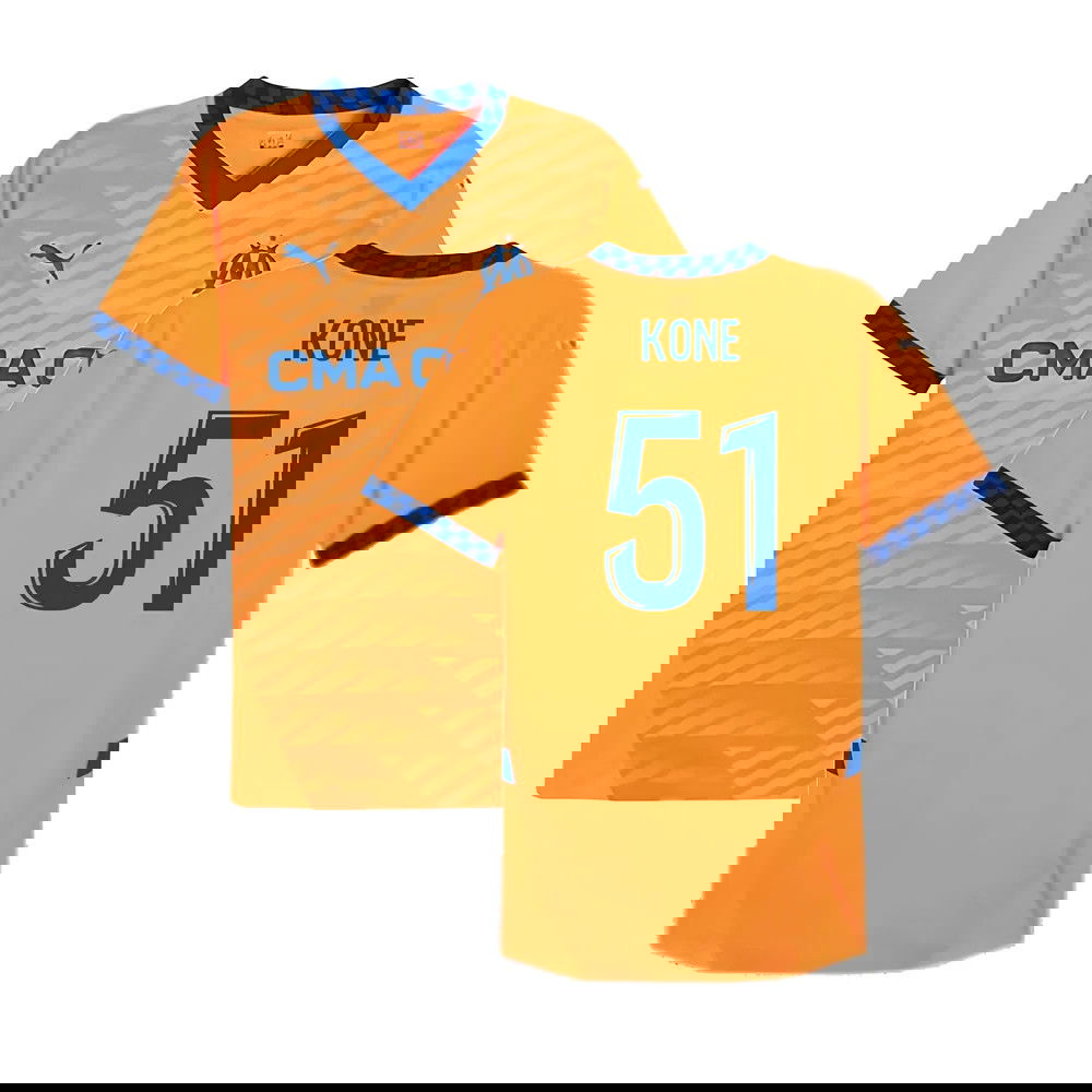 2024-2025 Marseille Third Authentic Shirt (Kone 51)