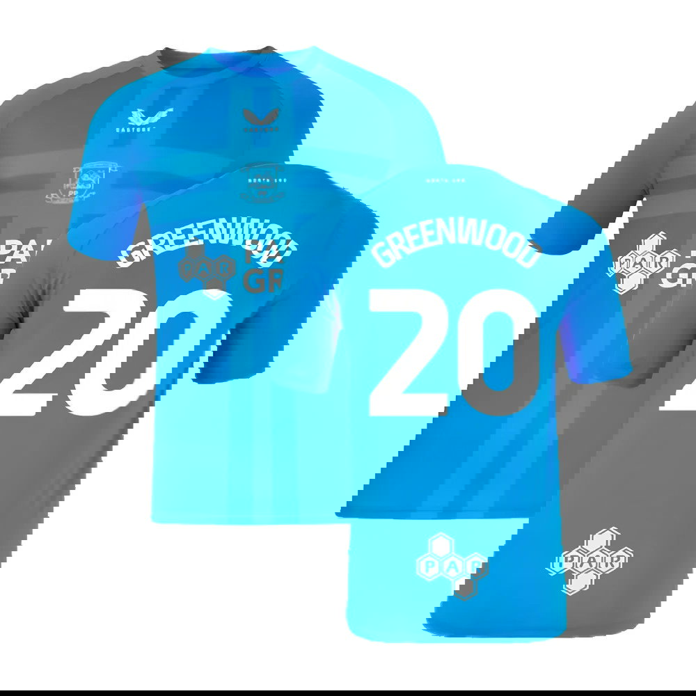 2024-2025 Preston North End Away Shirt (Greenwood 20)
