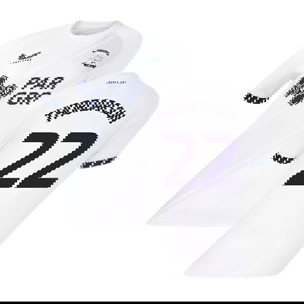 2024-2025 Preston North End Home Shirt (Womens) (Thordarson 22)