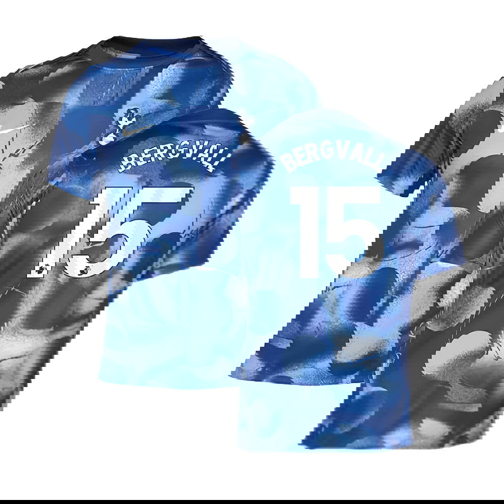 2024-2025 Tottenham Pre-Match Shirt (Binary Blue) (Bergvall 15)