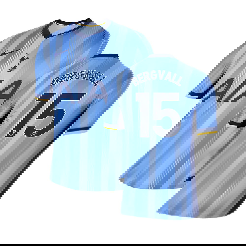 2024-2025 Tottenham Hotspur Away Shirt (Kids) (Bergvall 15)