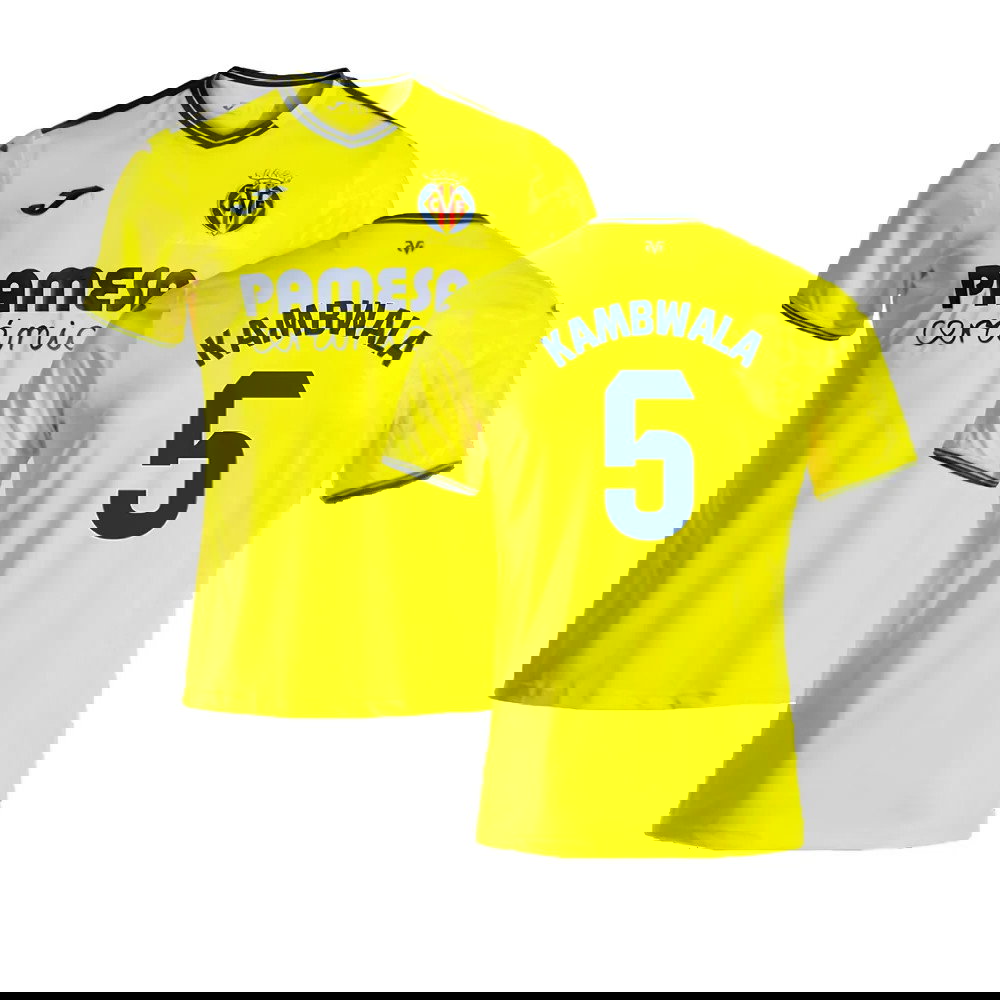 2024-2025 Villarreal Home Shirt (Kambwala 5)