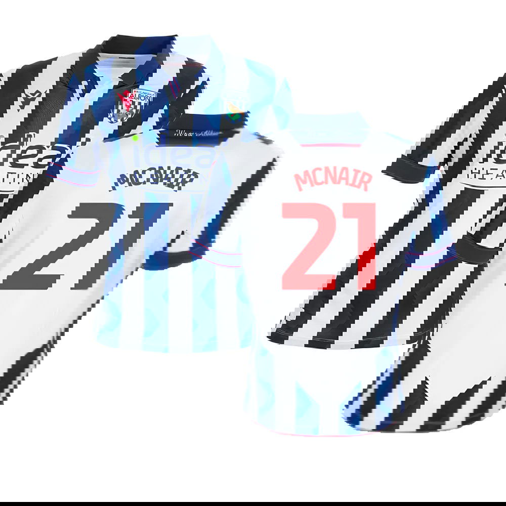 2024-2025 West Brom WBA Home Shirt (McNair 21)