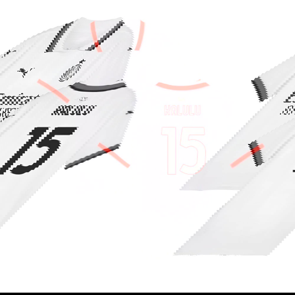 2024-2025 AC Milan Away Shirt (Kids) (Kalulu 15)