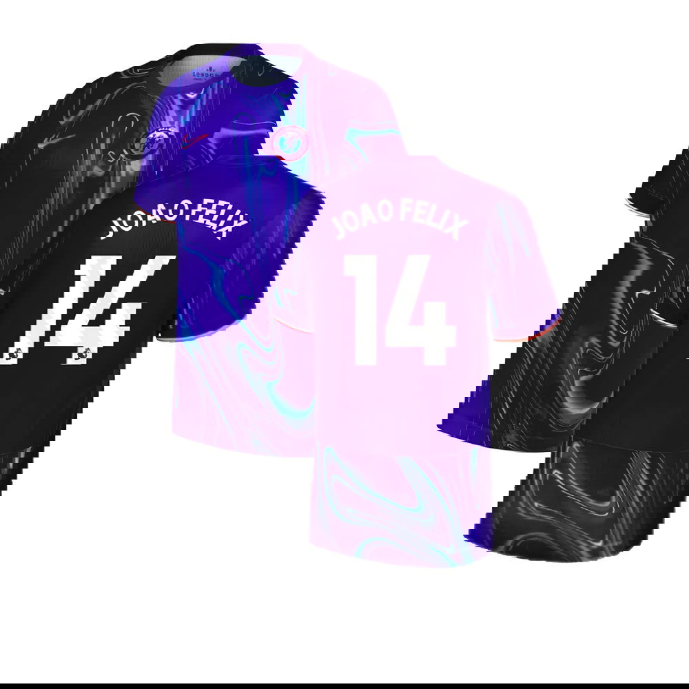 2024-2025 Chelsea Home Authentic Dri-Fit ADV Shirt (Joao Felix 14)