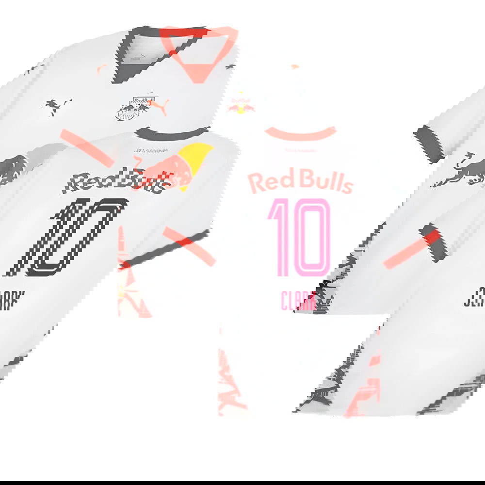2024-2025 Red Bull Salzburg Home Shirt (Clark 10)