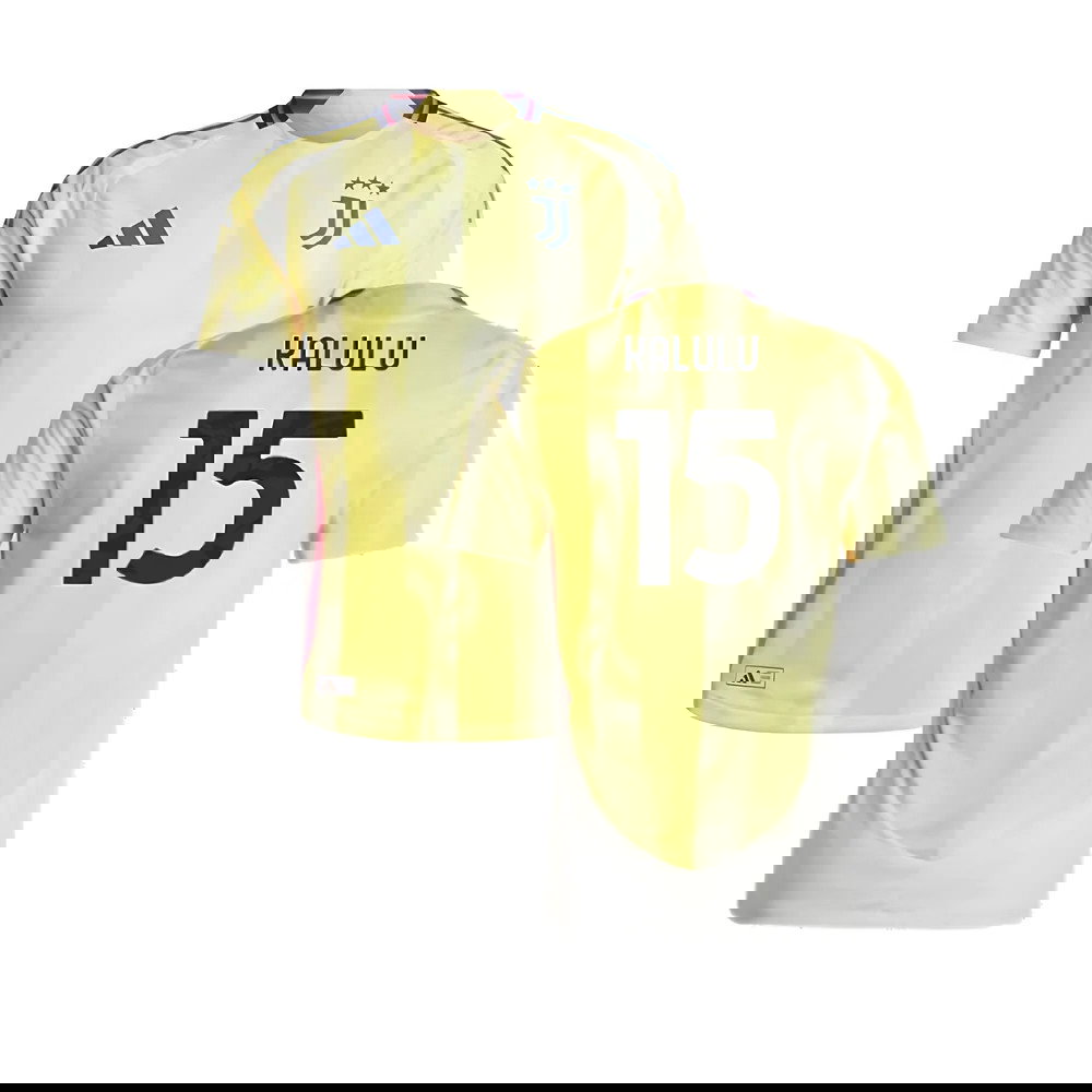 2024-2025 Juventus Authentic Away Shirt (Kalulu 15)