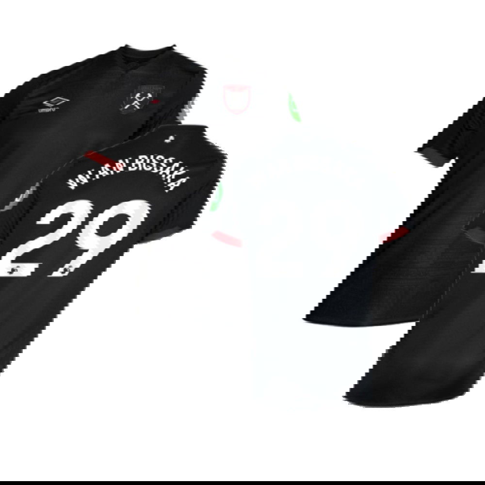 2024-2025 West Ham Away Shirt (Kids) (Wan Bissaka 29)