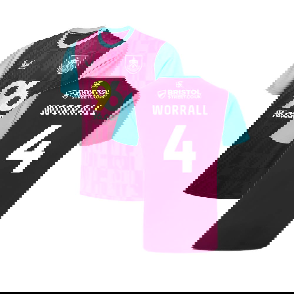 2024-2025 Burnley Home Shirt (Worrall 4)