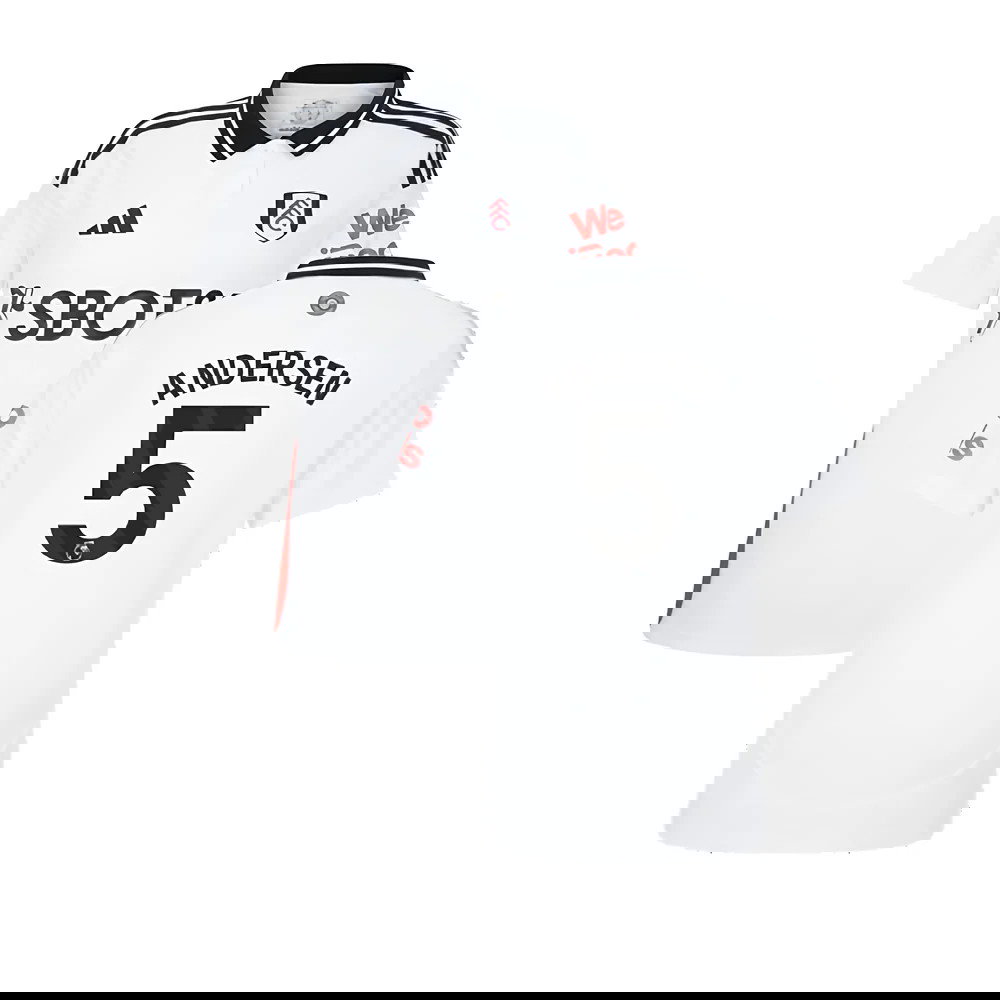 2024-2025 Fulham Home Shirt (Womens) (Andersen 5)