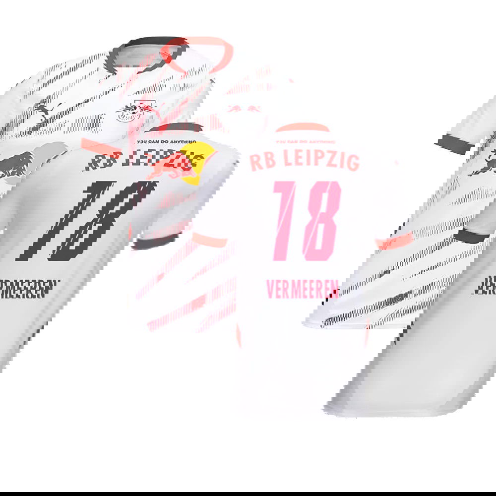 2024-2025 Red Bull Leipzig Home Shirt (Vermeeren 18)