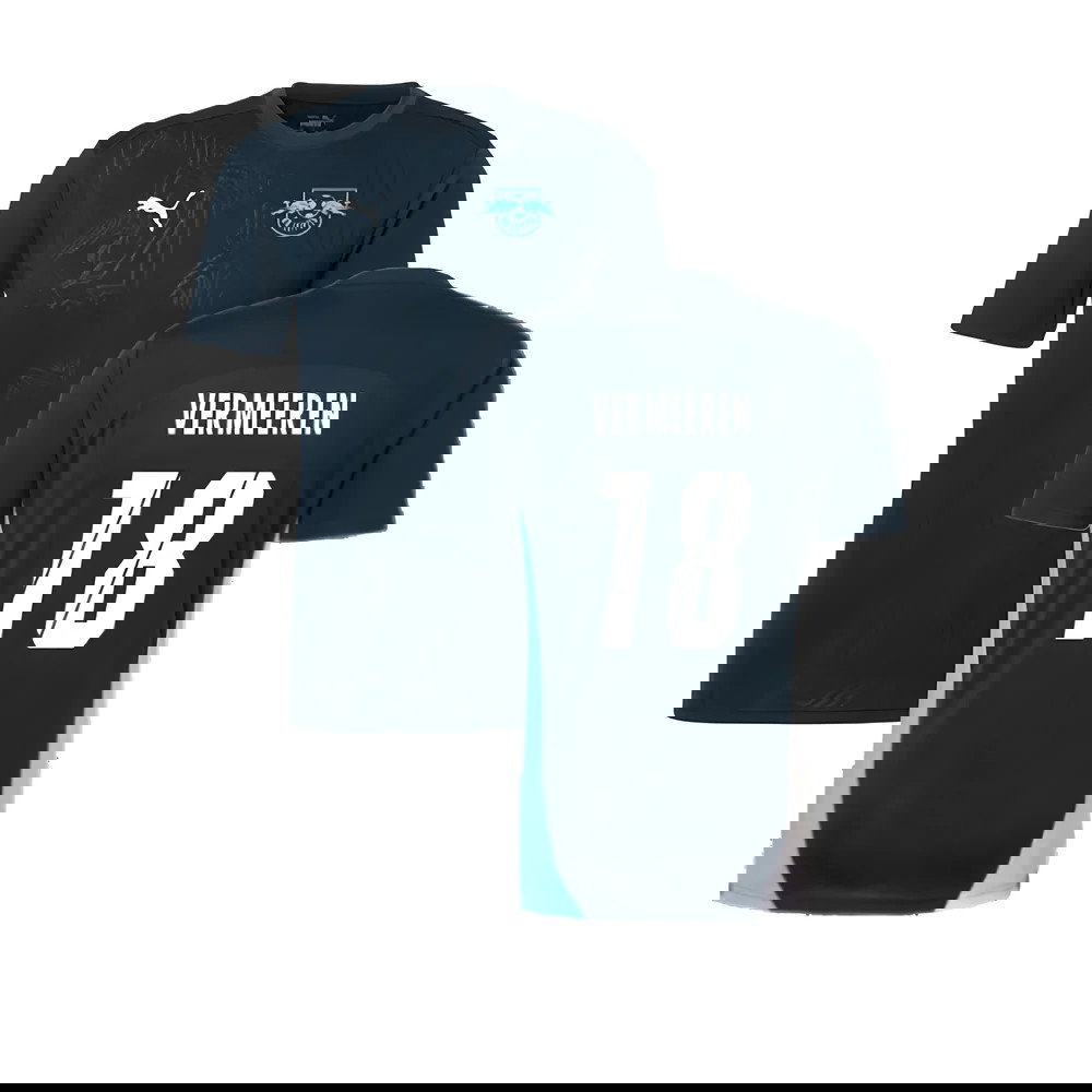 2024-2025 Red Bull Leipzig Training Shirt (Dark Night) (Vermeeren 18)